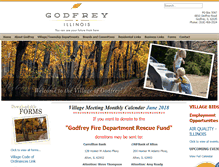 Tablet Screenshot of godfreyil.org